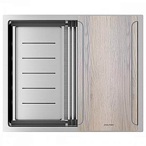 Кухонная мойка Paulmark NEXT-MULTI SINK 58 PM785845-BS нержавеющая сталь купить в интернет-магазине сантехники Sanbest