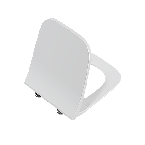 Унитаз подвесной VitrA Shift 9855B003-7206 с инсталляцией, с сиденьем микролифт, безободковый, белый/клавиша хром купить в интернет-магазине Sanbest