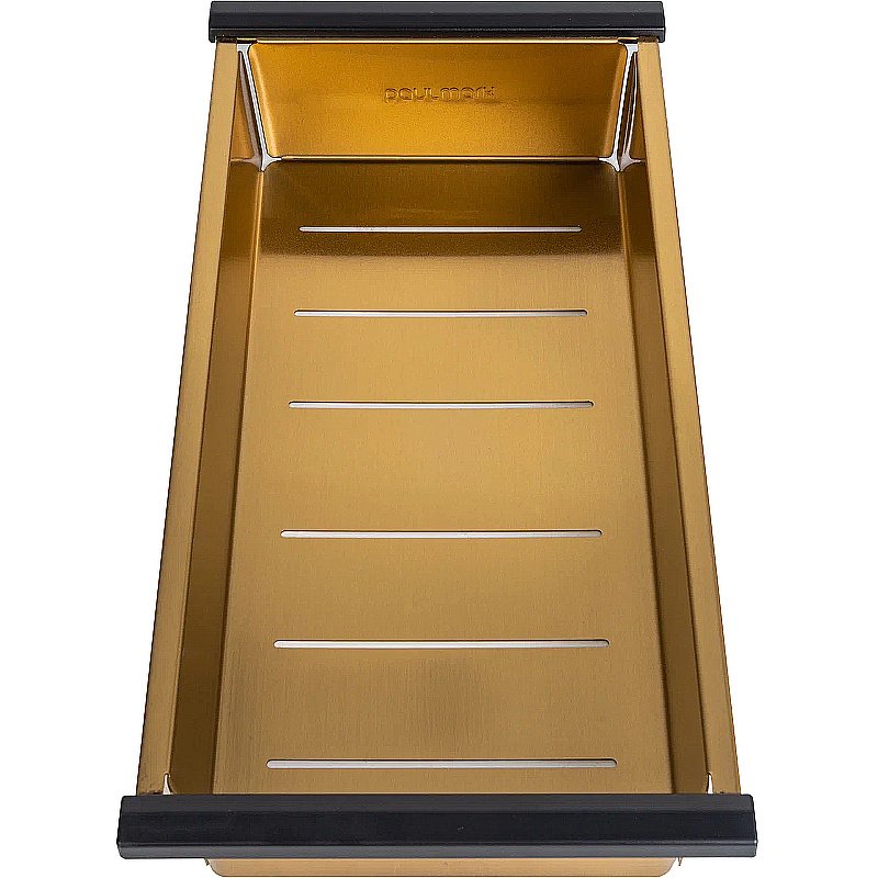 Коландер Paulmark Advance A430-BG брашированное золото купить в интернет-магазине сантехники Sanbest