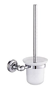 Ершик для унитаза CeramaLux Bianco 52013 хром купить в интернет-магазине сантехники Sanbest