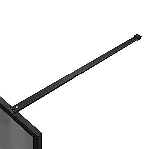 Душевое ограждение Vincea Walk-In 100 VSW-1HP100GFB стекло матовое тонированное/профиль черный купить в интернет-магазине Sanbest