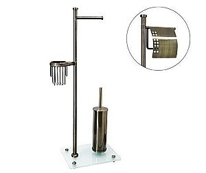 Стойка для аксессуаров WasserKRAFT Exter K-1234 купить в интернет-магазине сантехники Sanbest