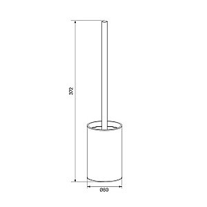 Ершик для туалета IDDIS Petite PETGP00i47 купить в интернет-магазине сантехники Sanbest
