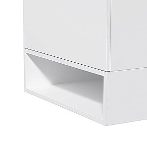 Тумба с раковиной AM.PM Gem 60 белая глянцевая для ванной в интернет-магазине Sanbest