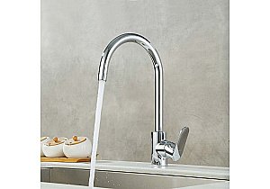 Смеситель для кухни Aquatek Ника AQ1882CR хром купить в интернет-магазине сантехники Sanbest