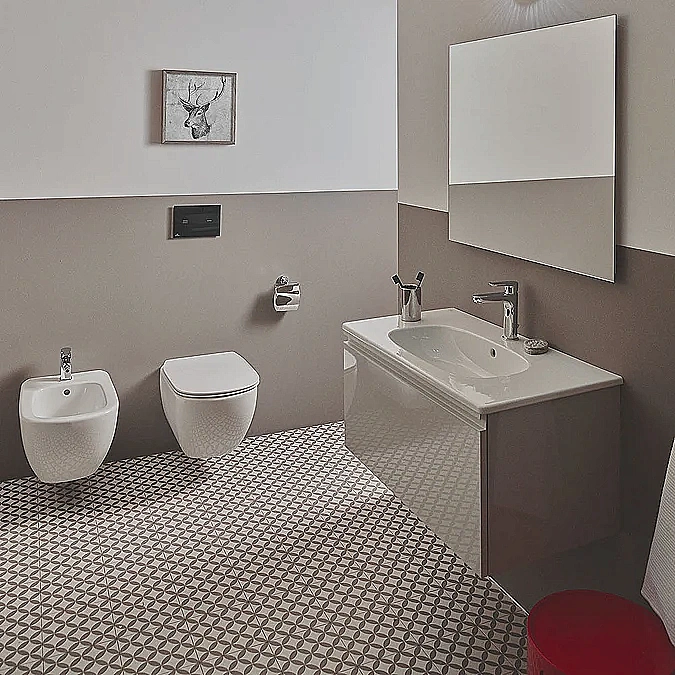 Биде подвесное Ideal Standard Tesi T355201 купить в интернет-магазине Sanbest