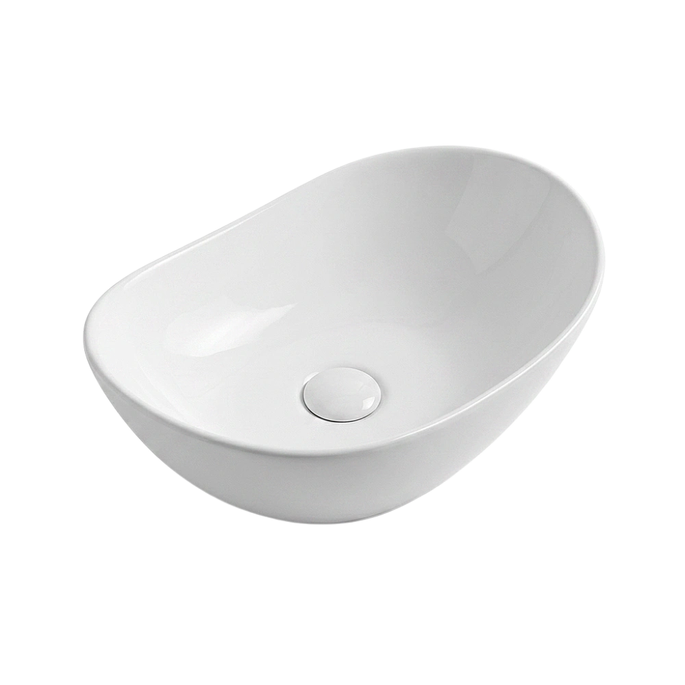 Раковина накладная GID Armonia 48 4830 белый купить в интернет-магазине Sanbest