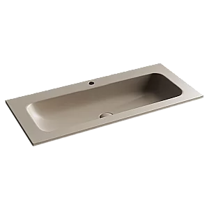 Тумба с раковиной Sancos FOLK FL100CP/CN7013MC 100 капучино для ванной в интернет-магазине Sanbest