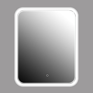 Зеркало Loranto Скай CS00098014 68,5х89 сенсорный выключатель с функцией диммера в ванную от интернет-магазине сантехники Sanbest