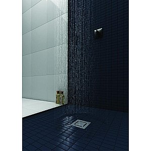 Душевой трап прямой Berges Platz Norma 10х10 090058 матовый хром купить в интернет-магазине Sanbest