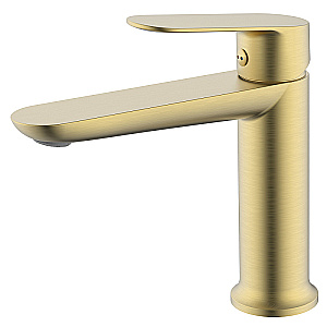 Смеситель для раковины Azario Alanti AZ-K1032MG золото матовое купить в интернет-магазине сантехники Sanbest