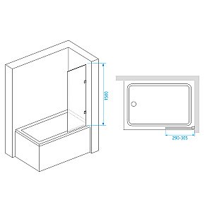 Душевая система RGW Shower Panels SP-6143-01 50140801-01 хром купить в интернет-магазине сантехники Sanbest