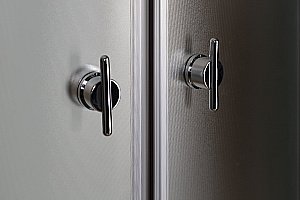 Душевая кабина Niagara Eco E100/13/TN 100х100, с тропическим душем, ABS-пластик, серый купить в интернет-магазине Sanbest