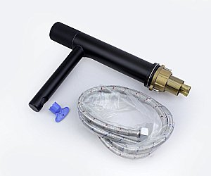 Смеситель для раковины Bronze de Luxe Avantgarde 2010H черный купить в интернет-магазине сантехники Sanbest