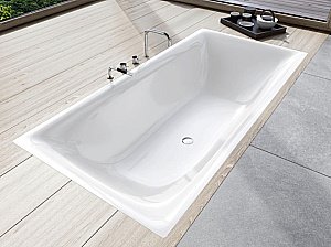 Ванна стальная Kaldewei Silenio 678 190х90 267800013001 Easy-clean белый купить в интернет-магазине Sanbest