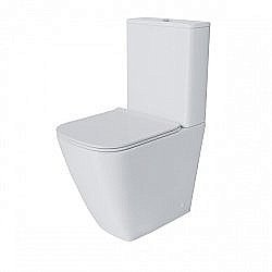 Унитаз-компакт Grossman Style GR-4472S безободковый, с крышкой микролифт, с бачком, белый купить в интернет-магазине Sanbest