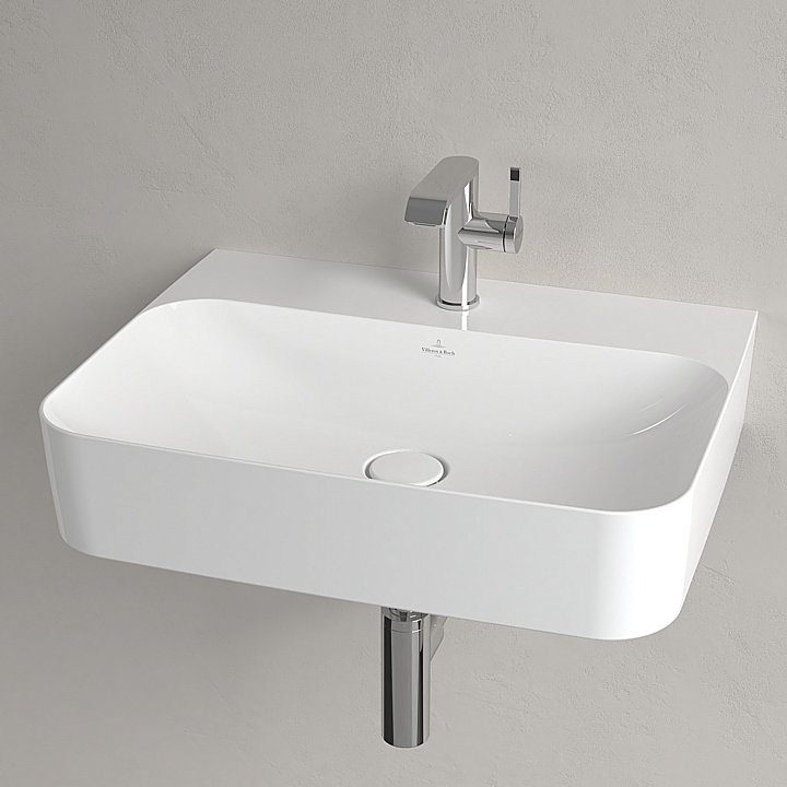 Раковина Villeroy&Boch Finion 416861R1 альпийский белый купить в интернет-магазине Sanbest