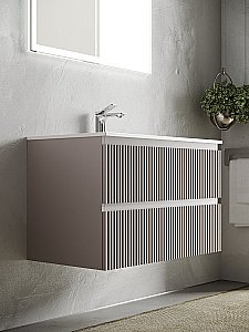 Тумба с раковиной Sancos SNOB R SNR120SM 120 Doha Soft для ванной в интернет-магазине Sanbest