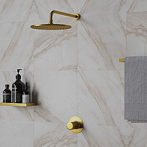 Смеситель для душа PAINI Cox grip 7GPJ690 золото матовое купить в интернет-магазине сантехники Sanbest