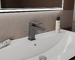 Смеситель для раковины Rush Thira TR3635-12Grey графит купить в интернет-магазине сантехники Sanbest