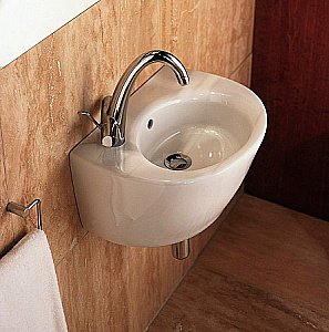 Раковина Jacob Delafon OVE 46 E1567-00 белая купить в интернет-магазине Sanbest