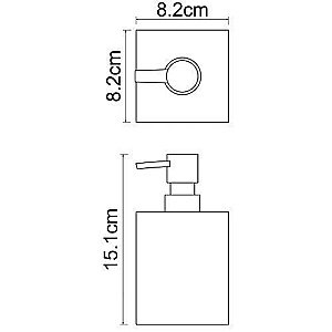 Диспенсер настольный WasserKRAFT Leine K-3899 купить в интернет-магазине сантехники Sanbest