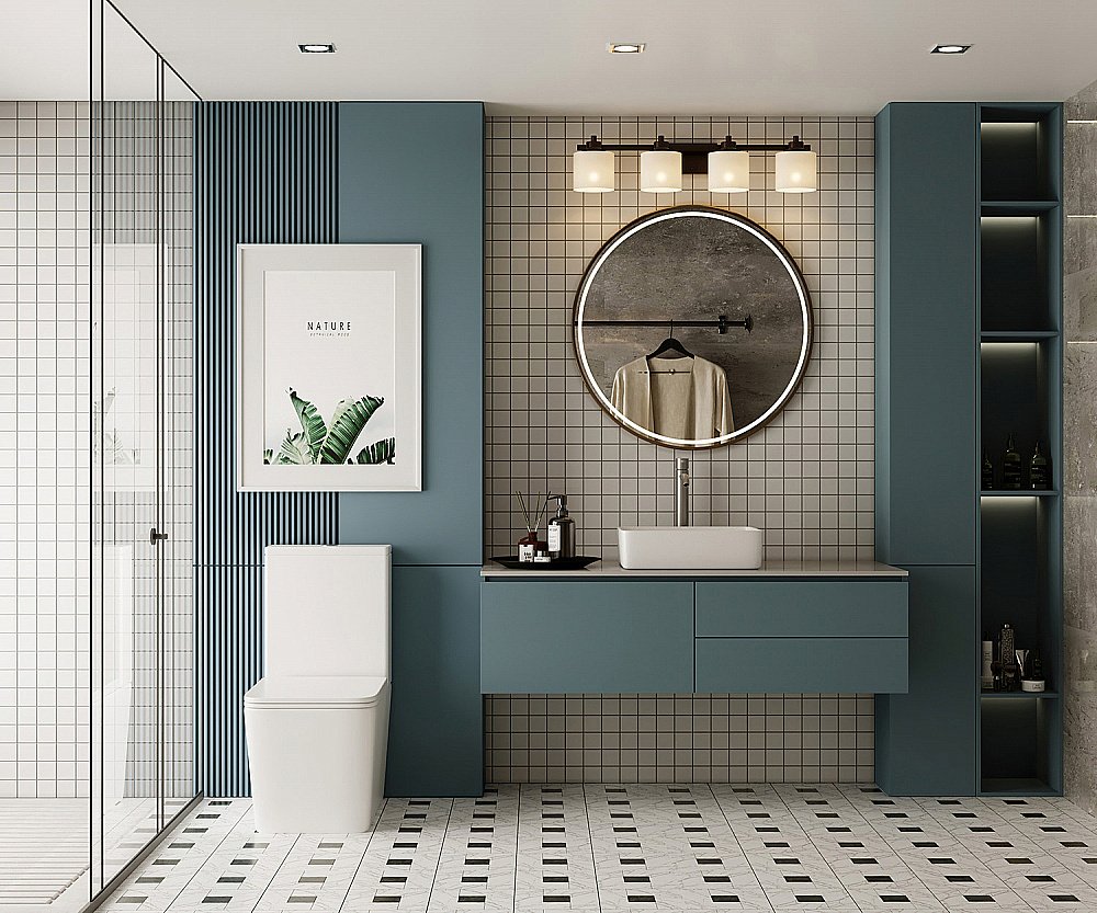 Унитаз ABBER Rechteck AC1210 с крышкой микролифт, с бачком, безободковый купить в интернет-магазине Sanbest