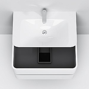 Тумба с раковиной AM.PM Sensation 80 белая для ванной в интернет-магазине Sanbest