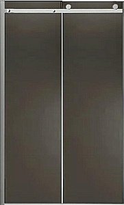 Душевая дверь без пристенного профиля Vincea Como VDS-1C120CG 120 стекло тонированное/профиль хром купить в интернет-магазине Sanbest