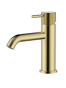 Смеситель для раковины Wonzon & Woghand Onyx WW-816016-BG брашированное золото купить в интернет-магазине сантехники Sanbest