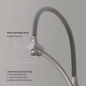 Смеситель для кухни Sancos Eri SC4001CH хром купить в интернет-магазине сантехники Sanbest