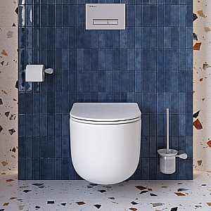 Унитаз подвесной BelBagno Soft-Tor BB084CH-TOR/SC белый, безободковый, с крышкой микролифт, слив-торнадо купить в интернет-магазине Sanbest