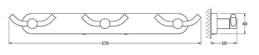 Крючок ARTWELLE Harmonie HAR 009 купить в интернет-магазине сантехники Sanbest
