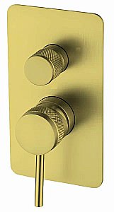 Смеситель для душа Allen Brau Priority X3 5.31A11-GB золото брашированное купить в интернет-магазине сантехники Sanbest