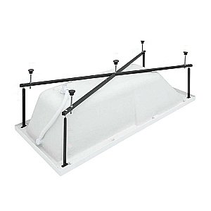 Ванна акриловая Loranto Novaro La CS00078488 170х70 каркас и фронтальная панель в комплекте, белый купить в интернет-магазине Sanbest