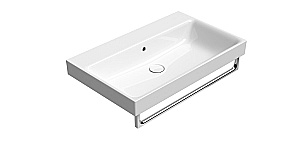 Раковина GSI NUBES 80 9622011 белая глянцевая купить в интернет-магазине Sanbest