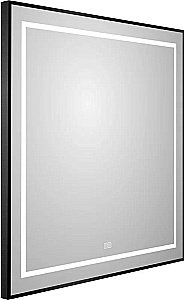 Зеркало BelBagno Kraft SPC-KRAFT-700-800-LED-TCH-WARM-NERO черный в ванную от интернет-магазине сантехники Sanbest