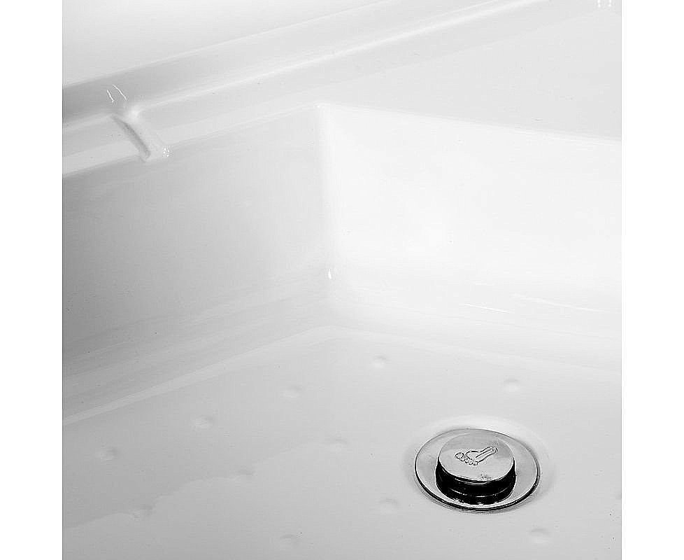 Душевая кабина DTO L790 90x90 матовая с рисунком/сатин купить в интернет-магазине Sanbest