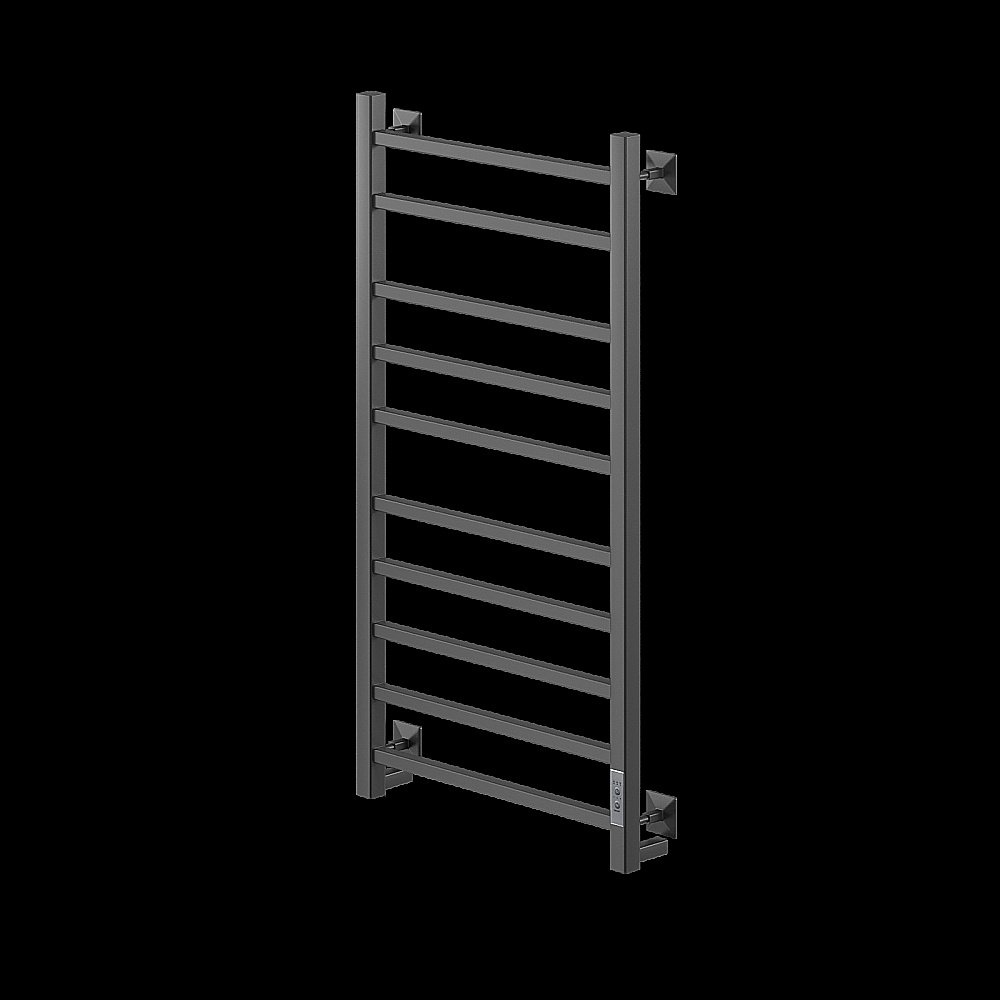 Полотенцесушитель электрический Veconi Barro-B B10050B-B черный купить в интернет-магазине сантехники Sanbest