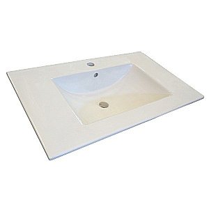 Тумба с раковиной Comforty Турин 75М дуб бежевый для ванной в интернет-магазине Sanbest