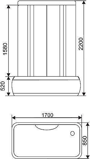 Душевая кабина ARCUS AS-126 купить в интернет-магазине Sanbest