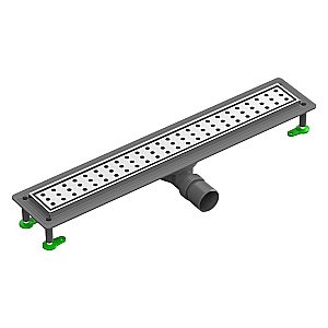 Душевой лоток Ctesi WAY ROUND 70 BK4024240 хром купить в интернет-магазине Sanbest