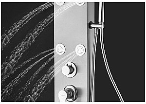 Душевая панель Aquanet Galaxy Matt купить в интернет-магазине сантехники Sanbest