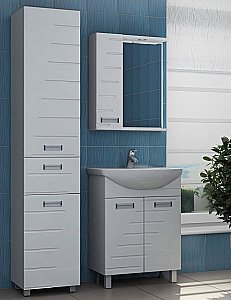 Зеркало со шкафом VIGO Diana 8-600 в ванную от интернет-магазине сантехники Sanbest