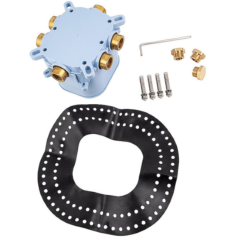 Смеситель для душа Kaiser Areva 08077 купить в интернет-магазине сантехники Sanbest