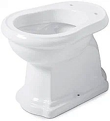 Унитаз напольный Kerasan Retro 1011 с низким бачком 1072 Белый/ручка хром купить в интернет-магазине Sanbest