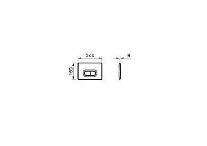 Унитаз подвесной безободковый Vitra Integra Round L-box c инсталляцией купить в интернет-магазине Sanbest