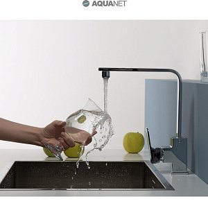 Смеситель для кухни Aquanet Cubic SD90445 купить в интернет-магазине сантехники Sanbest