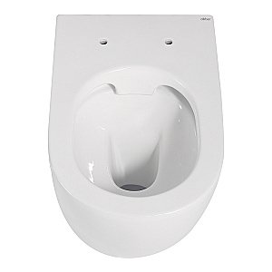 Унитаз ABBER Bequem AC1111 с крышкой микролифт, безободковый купить в интернет-магазине Sanbest