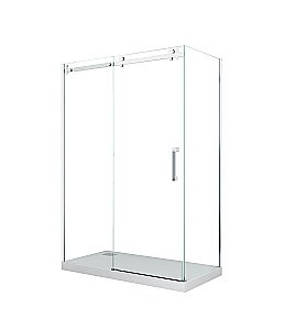 Душевой уголок CeruttiSpa CEZA'S 120x90 CEZA'S120 стекло прозрачное/профиль хром купить в интернет-магазине Sanbest